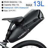 NEWBOLER Waterproof Saddle Bag — 10L/13L