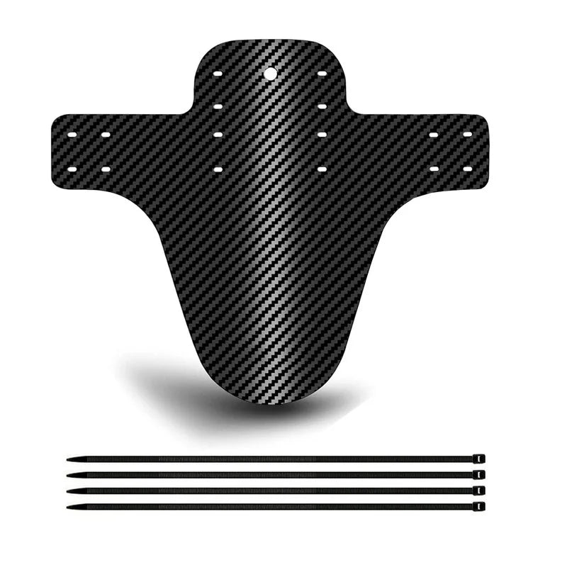 Carbon-Pattern Rear Fender — Ultralight