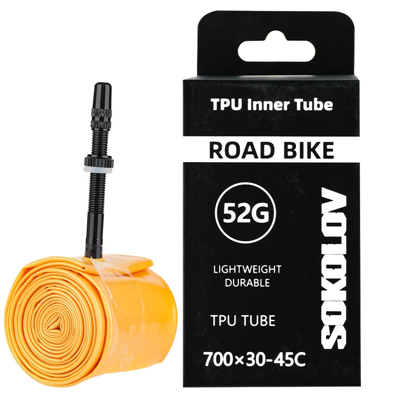 SOKOLOV Gravel TPU Inner Tube — 52g TPU construction