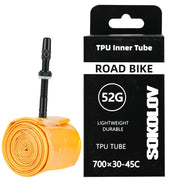 SOKOLOV Gravel TPU Inner Tube — 52g TPU construction