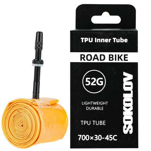SOKOLOV Gravel TPU Inner Tube — 52g TPU construction