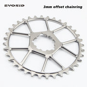 EVOSID Ultralight DUB Crankset — titanium finish