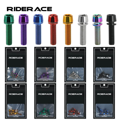 Colourful alloy steel stem bolts, main product photo