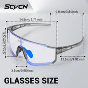 SCVCN sunglasses nose pad detail