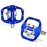 BUCKLOS Dual-Function MTB Pedals — Flat & SPD Clipless