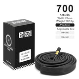 RIDERACE Butyl Inner Tube — 700C
