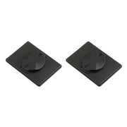 Silicone strap mount size shown against a scale