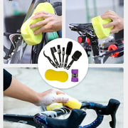 Cleaning kit sponge and microfiber towel