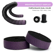 RIDERACE dot gradient handlebar tape packaging