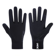 YKYWBIKE winter cycling gloves - blue colourway