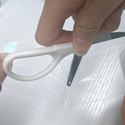 Frame protection tape roll detail