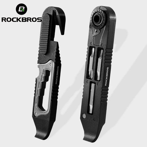 ROCKBROS Ratchet Wrench & Tire Lever Set — ratchet wrench with built-in tire levers