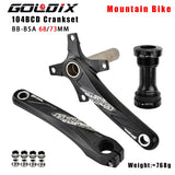 GOLDIX 104BCD Hollow Crankset