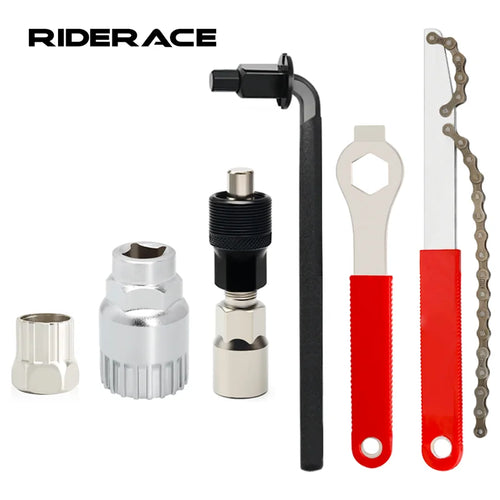 Bike bottom bracket and crank removal tool kit - product photo