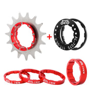 MUQZI cassette cog installed on hub