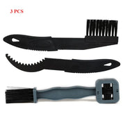 Cleaning brush bristle detail