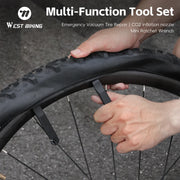 WEST BIKING 15-in-1 wrench kit - size reference