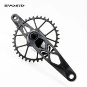 EVOSID Ultralight DUB Crankset — DUB 29mm spindle detail