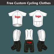 Custom cycling jersey full zip detail