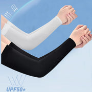 Cycling arm sleeves in black