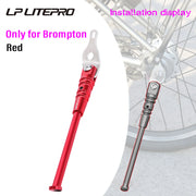 LP Litepro Brompton kickstand - angle view