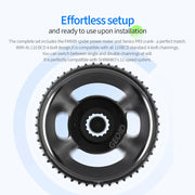 GEOID PM500 power meter, crank arm detail