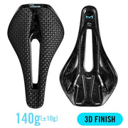 RYET 3D printed carbon saddle 135mm width