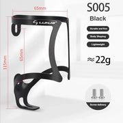 LUNJE Ultralight Aluminum Bottle Cage — S008 style in blue finish