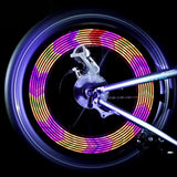 Waterproof LED Spoke Light — Wheel Valve Glow