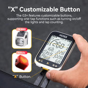 XOSS G+ Gen.3 GPS Bike Computer — 2.8 inch display GPS computer with IPX7 waterproofing