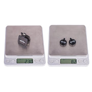ZTTO Semi-Metallic Disc Brake Pads — pad shape and mounting tab detail