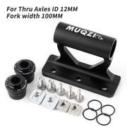MUQZI fork mount bike rack - load capacity detail