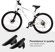 Carbon-Pattern Rear Fender — ultralight rear fender with carbon-fibre pattern finish