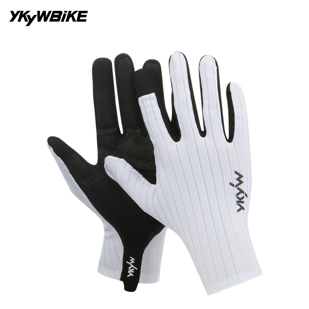 YKYWBIKE full finger aero cycling gloves - product photo