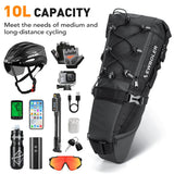 NEWBOLER Waterproof Saddle Bag — 10L/13L