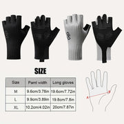 GTUBIKE Half-Finger Summer Cycling Gloves — anti-slip silicone palm strips