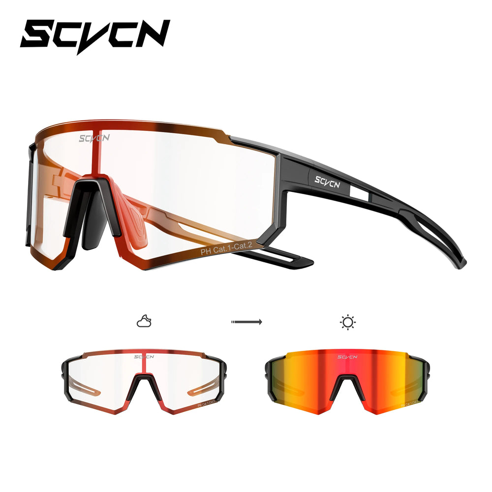 SCVCN photochromic sports sunglasses - main product photo