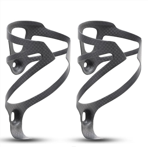 HUALONG 3K Carbon Fiber Bottle Cage — full 3K carbon fiber weave