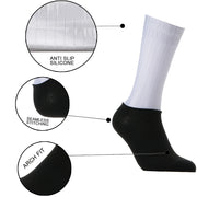 Anti-slip cycling socks - worn on foot
