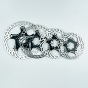 ZRACE Floating Disc Brake Rotor — stainless steel braking surface detail