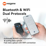Magene C506SE bike computer, turn-by-turn navigation