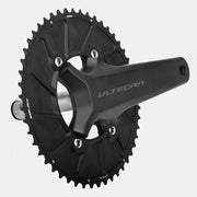 GOLDIX chainring installed on crankset