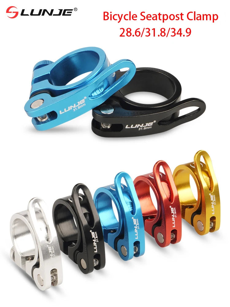 LUNJE aluminium seatpost clamp - product photo