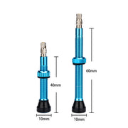 ZTTO tubeless valve stem length comparison 40mm 60mm