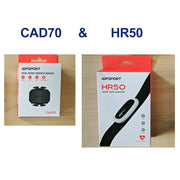 iGPSPORT sensor size shown against a hand