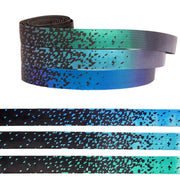 Gradient bar tape perforated surface close-up