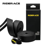 RIDERACE EVA and PU road bar tape in black