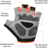 WRELS Half-Finger Padded Cycling Gloves