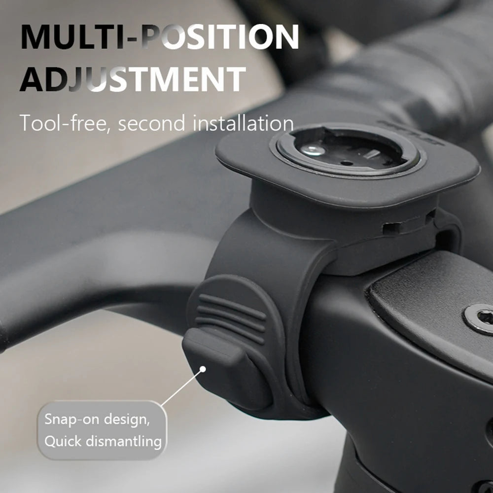 Universal silicone strap mount