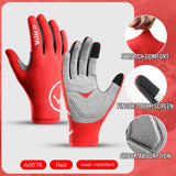 Kyncilor Full-Finger Gel Cycling Gloves